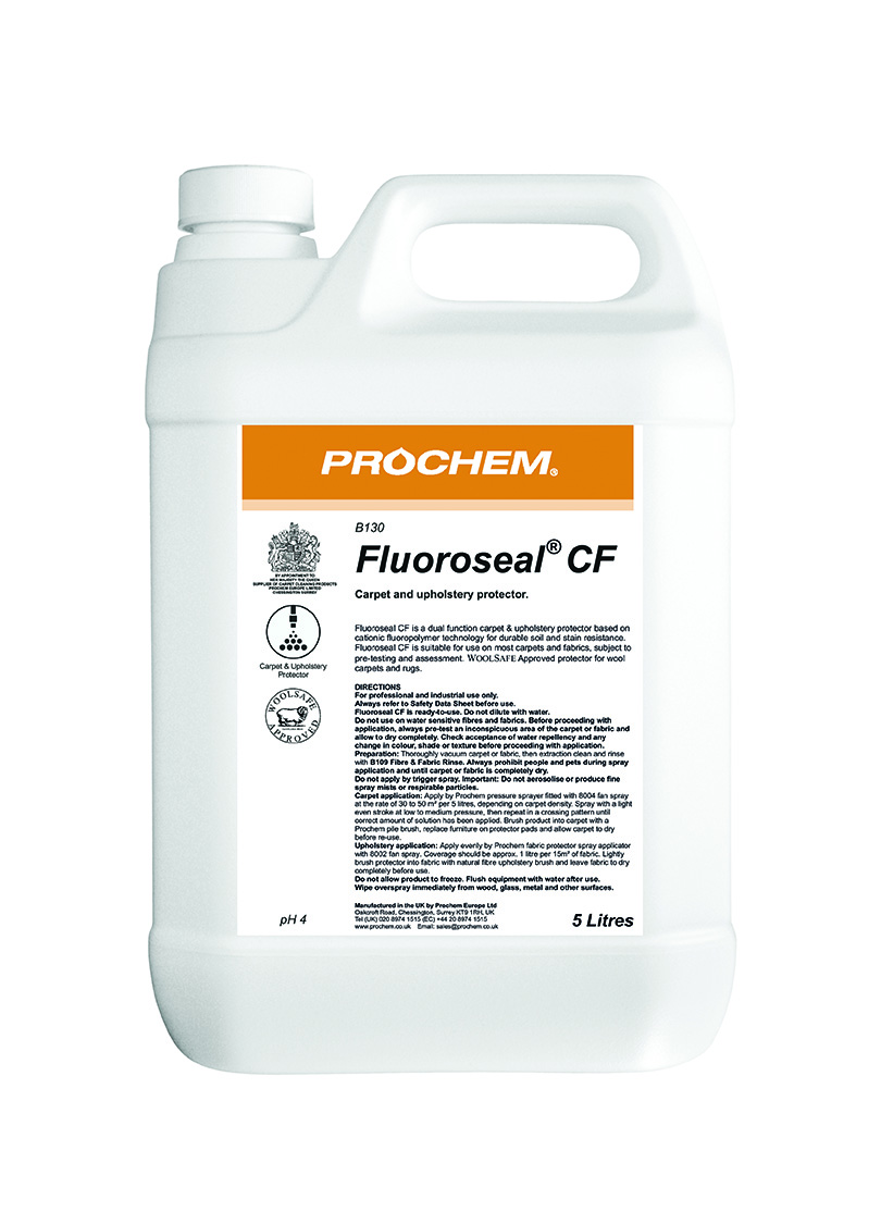 Prochem Fluoroseal Plus Carpet & Upholstery Protector - 5L